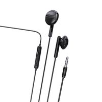 myway mwhph0019 auriculares estereo conexion 35mm con microfono negro