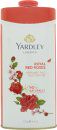 yardley royal red roses talcum powder 125g