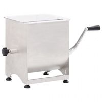 vidaxl picadora de carne manual 20kg