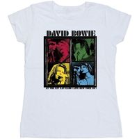 david bowie camiseta manga larga at the kit kat club para mujer