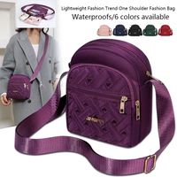 bolso de hombro acolchado mini y moderno bolso de nylon monedero y bolso casual para mujer 15cm x 17cm x 8cm