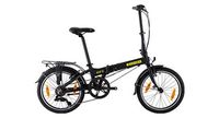 bicicleta plegable dahon hit 6v 20   negra 2022