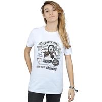 goonies camiseta manga larga jerk alert para mujer