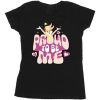 dessins animes camiseta manga larga proud to be me para mujer