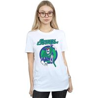 dc comics camiseta manga larga bi19430 para mujer