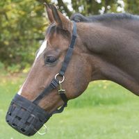 covalliero bozal para caballos poni negro