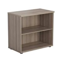 mezzo desk high book case - grey oak - wds745go