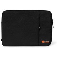 pccom essential funda con bolsillo negra para portatil 14