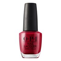 nail lacquer opi red - 15 ml - opi - esmalte efecto manicura profesional rojo