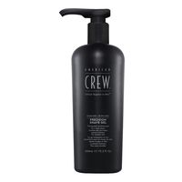 precision shave gel 450 ml - american crew - gel transparente y sin espuma para un afeitado de alta precision