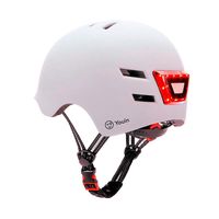 youin casco con luz led blanco talla m 55-58cm