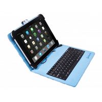 silverht funda universal estampada pixel gamer para tablet 9-101  teclado microusb