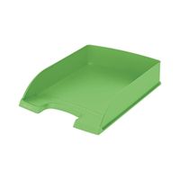 leitz recycle letter tray plus a4 green 52275050