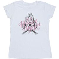 disney camiseta manga larga alice in wonderland in a world of my own para mujer