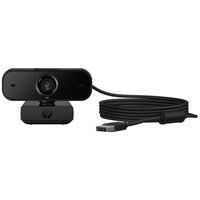 hp 430 webcam fullhd 1080p certificada para zoom y works with chromebook negra