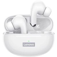 lenovo lp5 auriculares inalambricos bluetooth con cancelacion de ruido blanco