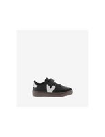 zapatillas victoria oslo efecto piel mujer negro