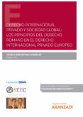 derecho internacional privado y sociedad global los principios del de