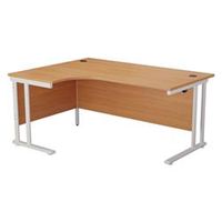 allegro 1800 crescent cantilever workstation lh - twu1812lhradbewh