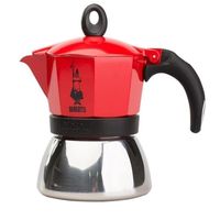 bialetti moka induction cafetera italiana 024 l rojoplata