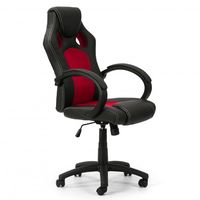 vs venta-stock hamilton silla de oficina reclinable negrorojo