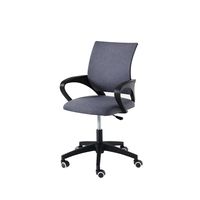 silla de oficina en tela gris al8595xl56xp56 cm