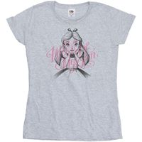 disney camiseta manga larga alice in wonderland in a world of my own para mujer