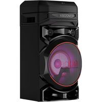 lg xboom rnc5 torre de sonido rgb 300w negro