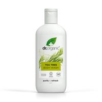 dr organic tea tree body wash - 250ml