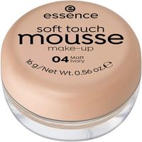 essence base de maquillaje soft touch mousse foundation make-up - 04 matt ivory para mujer