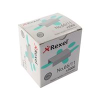 rexel 66 staples 11mm pack 5000 - 6070