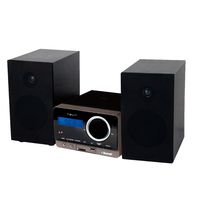 microcadena - nevir nvr-716mcdub negro cd bluetooth usb