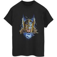 marvel camiseta manga larga love and thunder para mujer