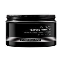 brews outplay texture pomade - 100 ml - redken - pasta texturizante para hombre que permite crear estilos con fijacion fuerte y acabado mate