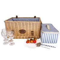 cesta de picnic saint-malo con mesa - 4 personas