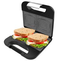 cecotec rockntoast square sandwichera 2 sandwiches 800w acero inoxidable