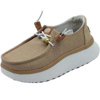 heydude zapatos de tacon 40739 wendy peak baja stripe para mujer