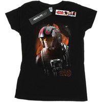 disney camiseta manga larga the last jedi para mujer