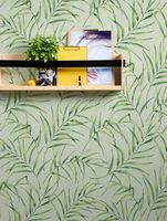 papel pintado hojas tropicales verde 53 cm x 1005 m