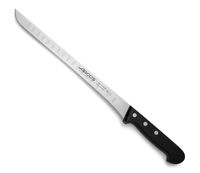 cuchillo jamonero alveolos acero inoxidable nitrum 280 mm mango negro