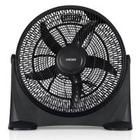 haeger hover wind ventilador de suelo 90w negro