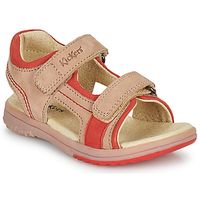 kickers sandalias platino para nina