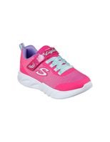 zapatillas skechers s lights flicker flash rosa nina