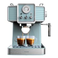 cecotec power espresso 20 tradizionale light blue cafetera espresso 20 bares