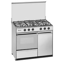 meireles g 2950 dv cocina gas independiente 5 fuegos acero inoxidable