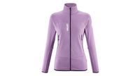 forro polar millet fusion grid morado para mujer