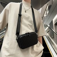 bolso cuadrado mini impermeable para hombres bolso diagonal casual de moda bolso para telefono movil adecuado para viajes y actividades al aire libre