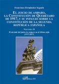 el juicio de amparo la constitucion de queretaro de 1917 y su i nflujo