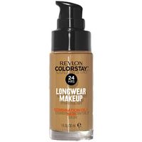 revlon base de maquillaje colorstay foundation combinationoily skin 370-toast para mujer