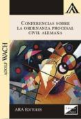 conferencias sobre la ordenanza procesal civil alemana 2017